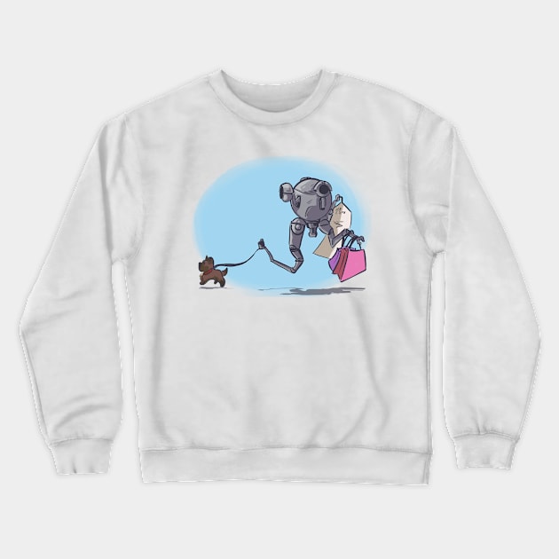 metal butler Crewneck Sweatshirt by inkpocket